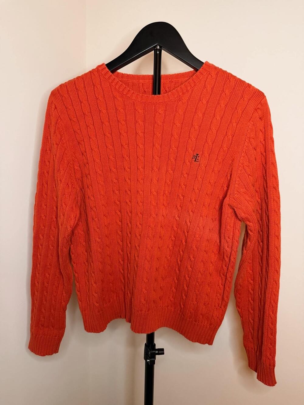 Vintage Ralph Lauren Sweater Orange